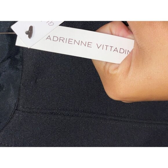 NWT Adrienne Vittadini Black Long Sleeve Zippered Pockets Women's Jacket Size L - Picture 5 of 11